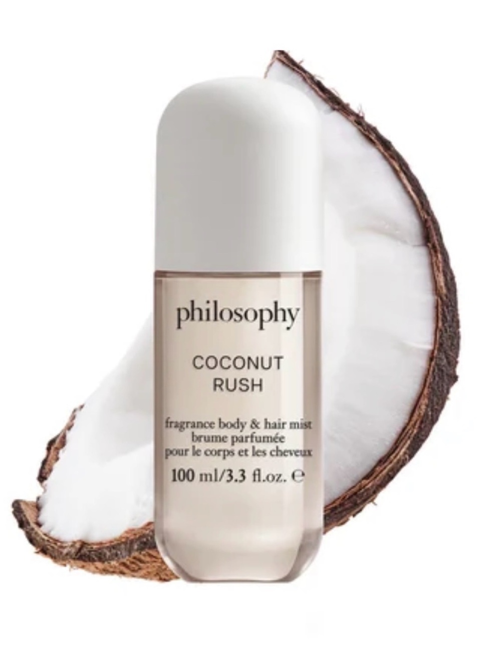 Philosophy Hair & Body Fragrance Mist (Coconut Rush) Travel-friendly size🙂↔️